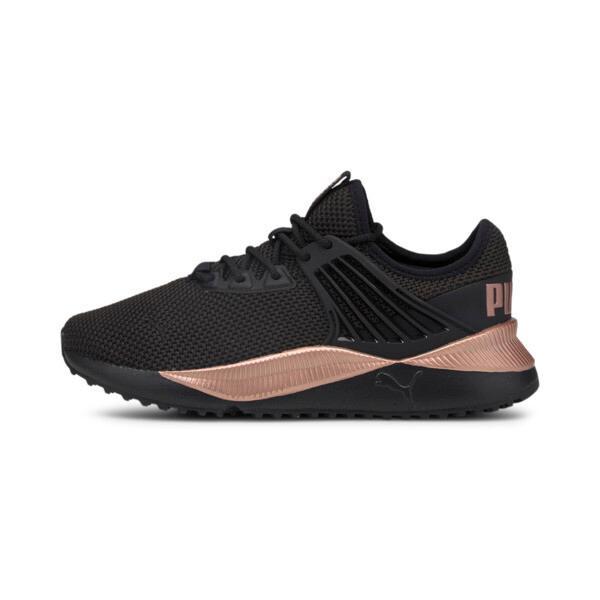 PUMA Pacer Future Lux Women's Sneakers in Black/Rose Gold Product Image