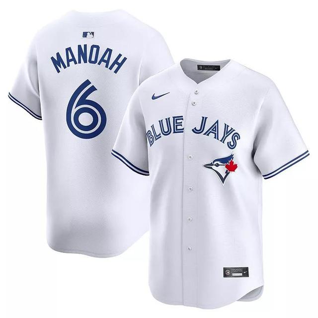 Mens Nike Alek Manoah White Toronto Blue Jays Home Limited Player Jersey Product Image