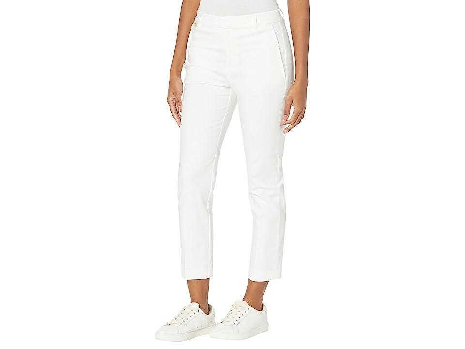 Lauren Ralph Lauren Petite Stretch-Cotton Blend Pants Women's Clothing Product Image