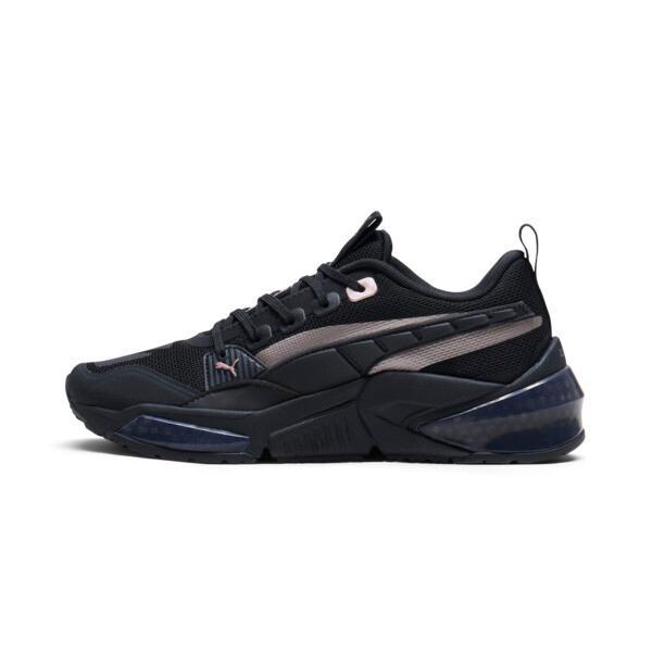 PUMA LQDCELL Optic Evo Women's Sneakers in Black/Rose Gold Product Image