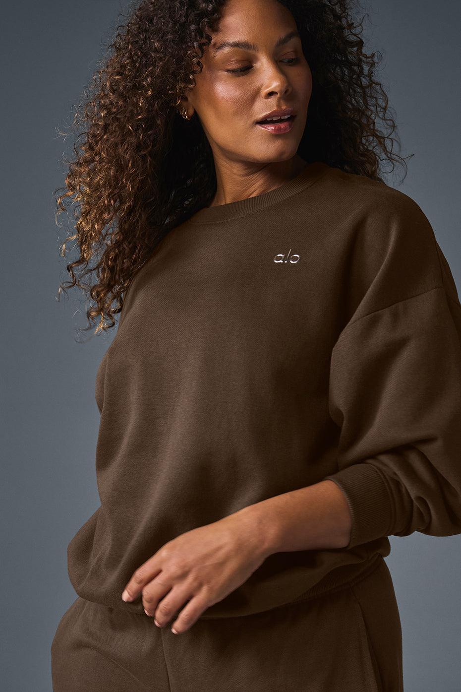 Accolade Crew Neck Pullover - Espresso Product Image