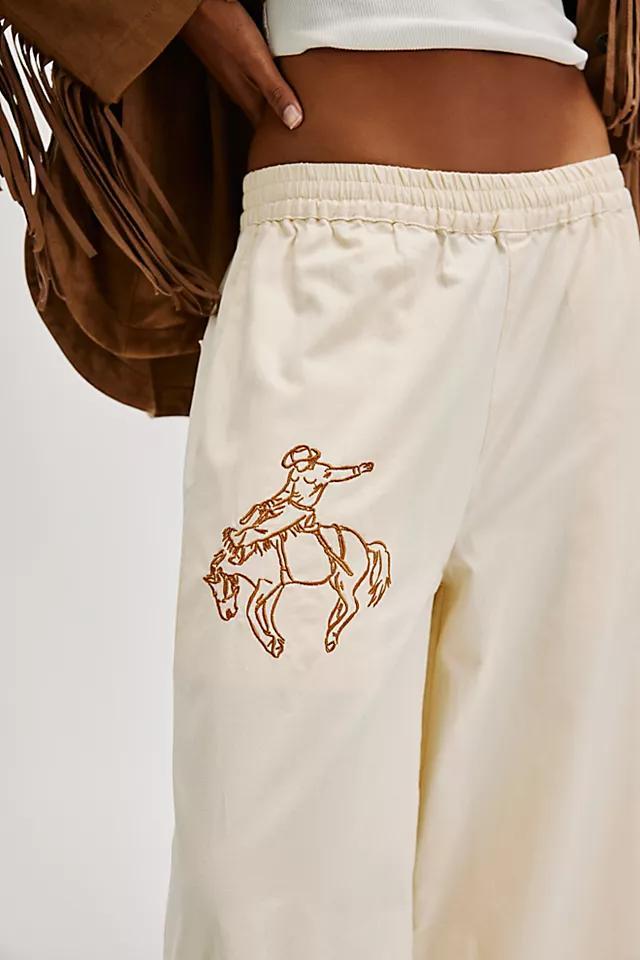 The Tales Yeehaw Embroidered Pants Product Image