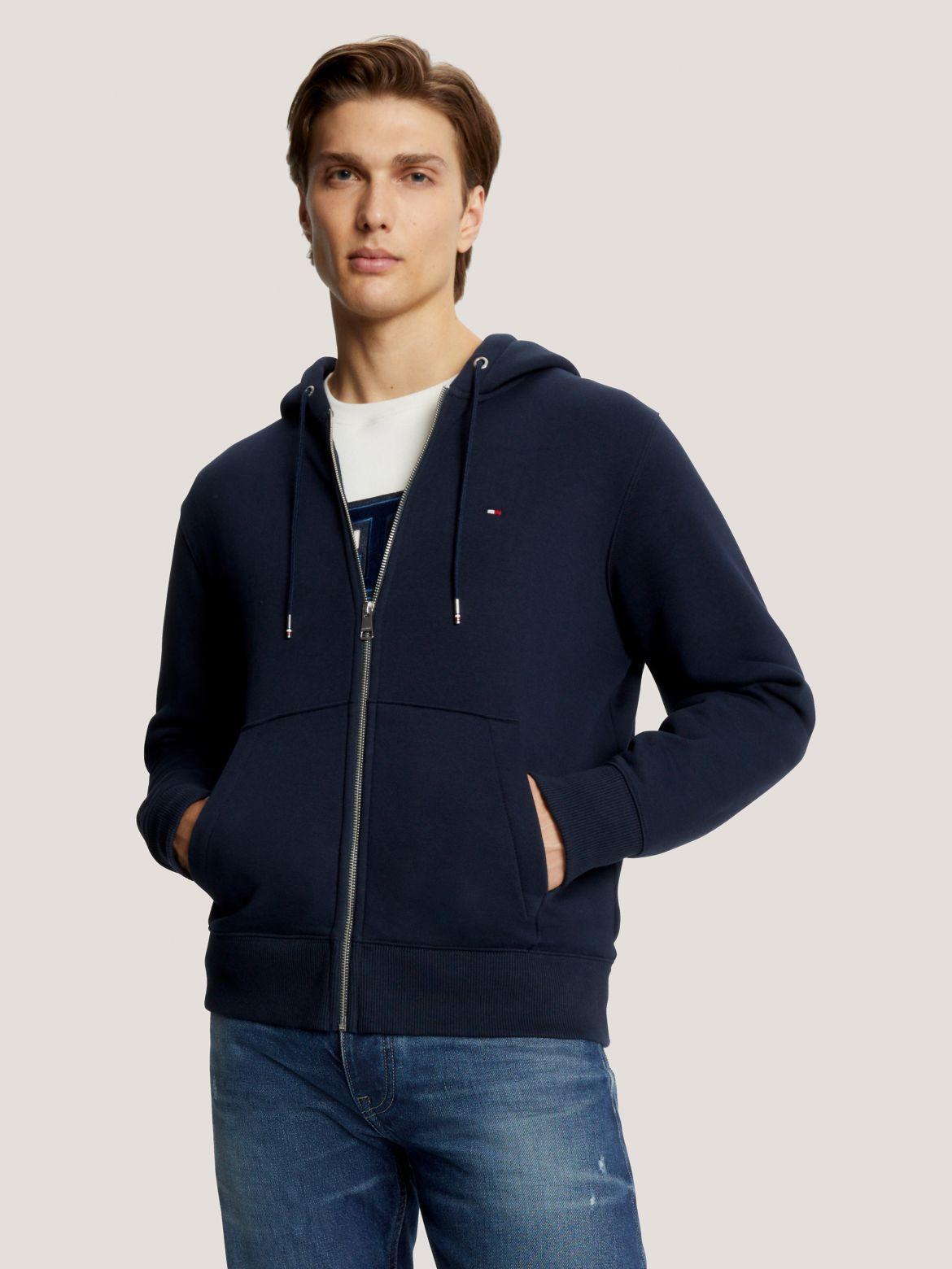 Tommy Hilfiger Men's Flag Logo Zip Hoodie Product Image