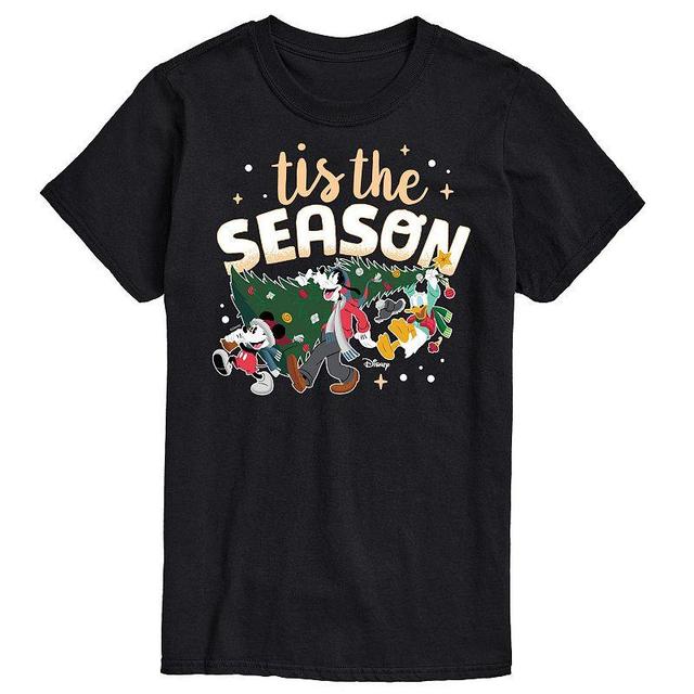 Disneys Mickey Mouse & Friends Mens Tis The Season Graphic Tee Product Image