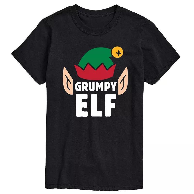 Big & Tall Grumpy Elf Tee, Mens Product Image