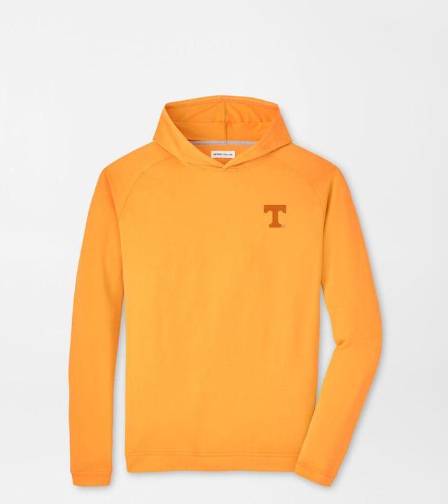 Peter Millar Mens Tennessee Pine Performance Hoodie | Color: Orange | Size: 3XL Product Image