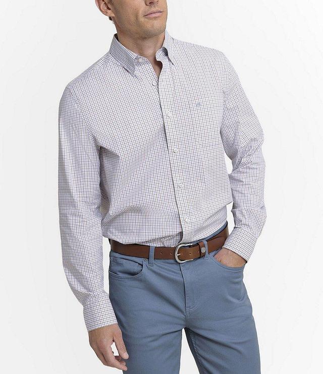 Southern Tide Performance Stretch Summerton Plaid Charleston Long Sleeve Woven Shirt Product Image