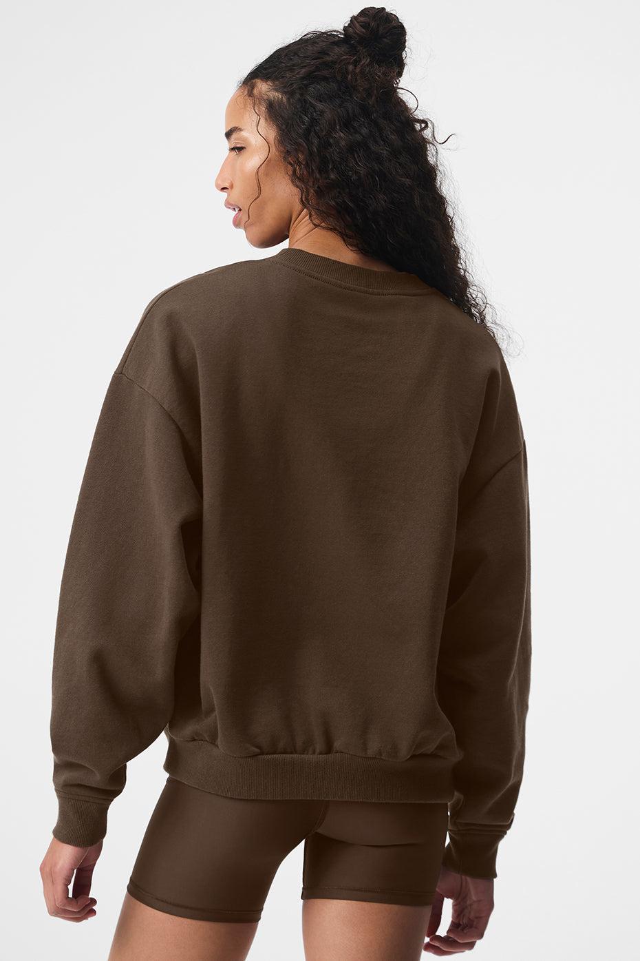 Accolade Crew Neck Pullover - Espresso Product Image