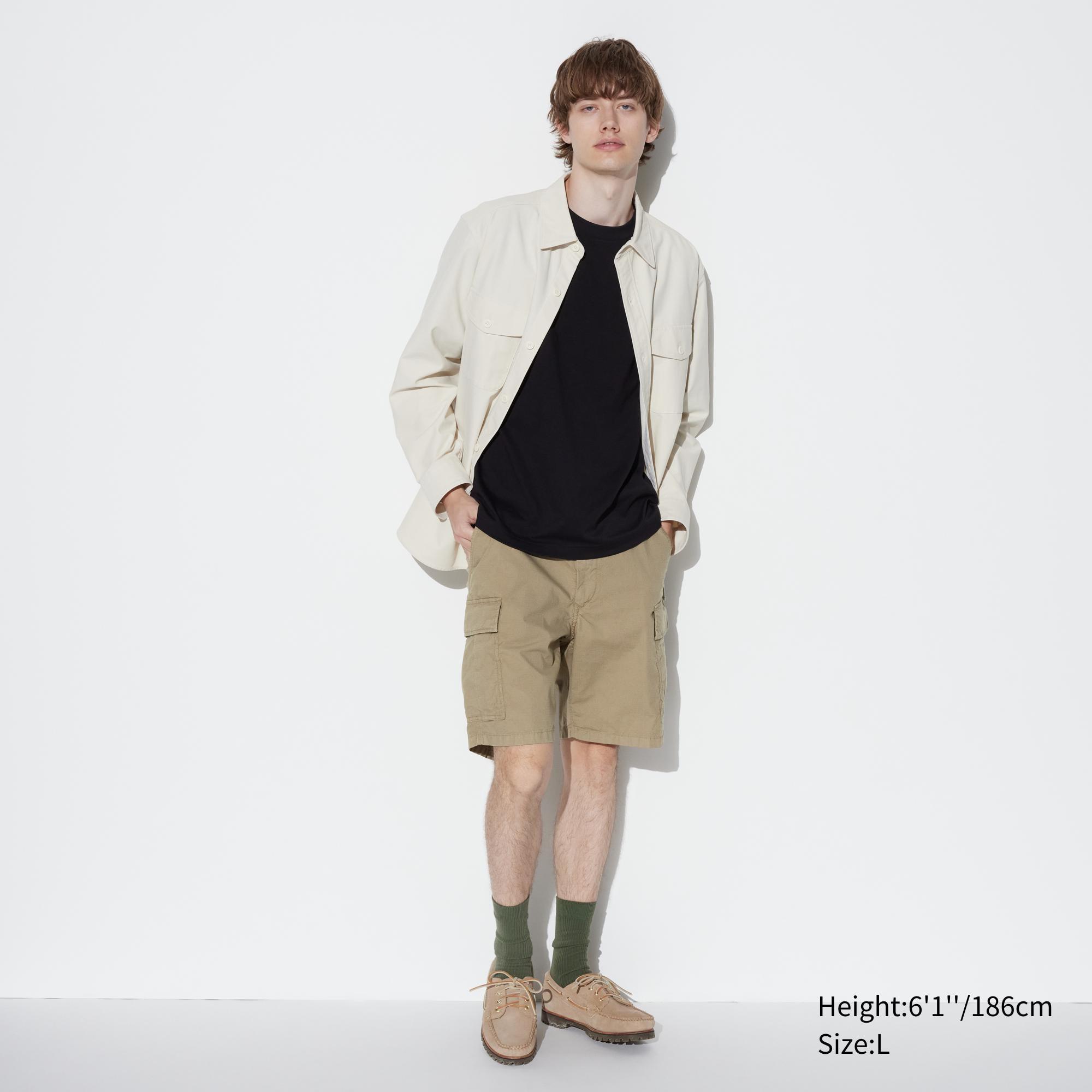 Mens Cargo Shorts (8.5) Khaki 2XL UNIQLO US Product Image