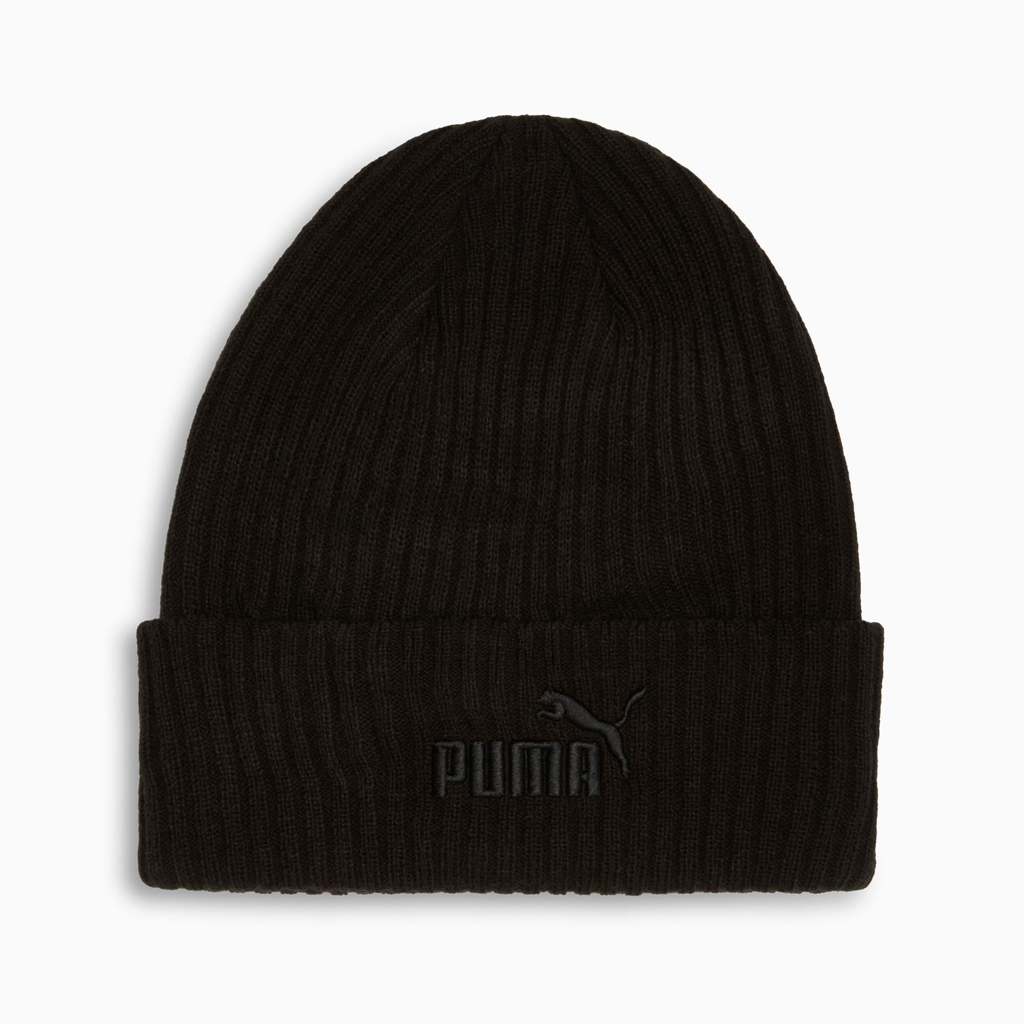 PUMA Logo Ribbed Cuff Beanie Product Image