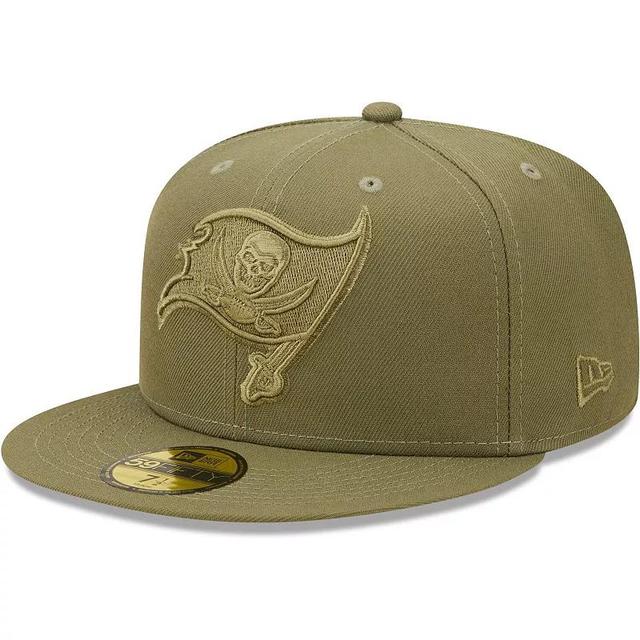 Mens New Era Olive Tampa Bay Buccaneers Color Pack 59FIFTY Fitted Hat Product Image