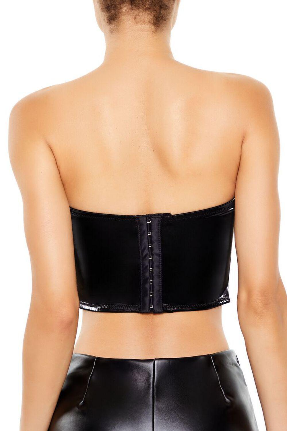 Faux Leather Lingerie Tube Top | Forever 21 Product Image