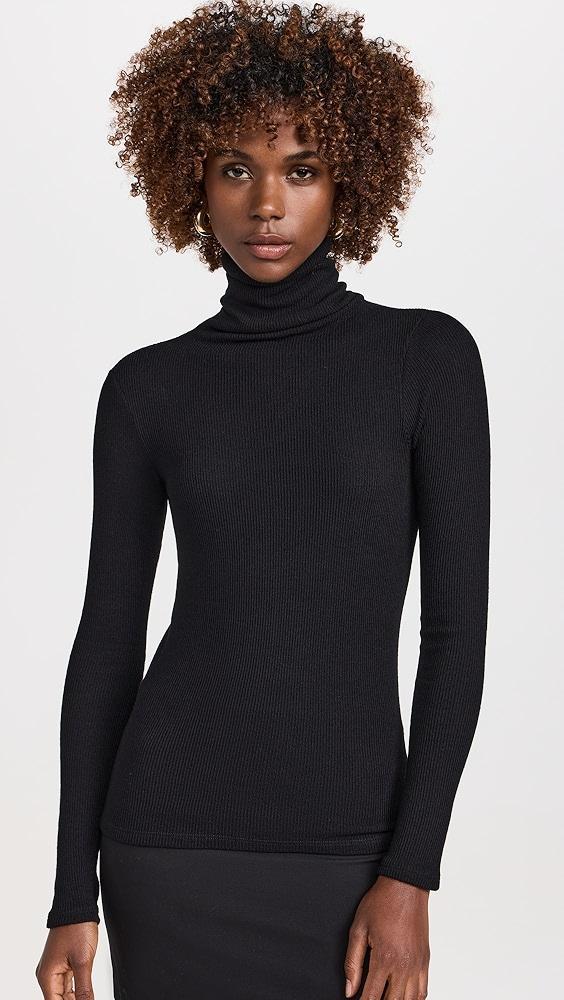 Enza Costa Sweater Knit Turtleneck | Shopbop product image