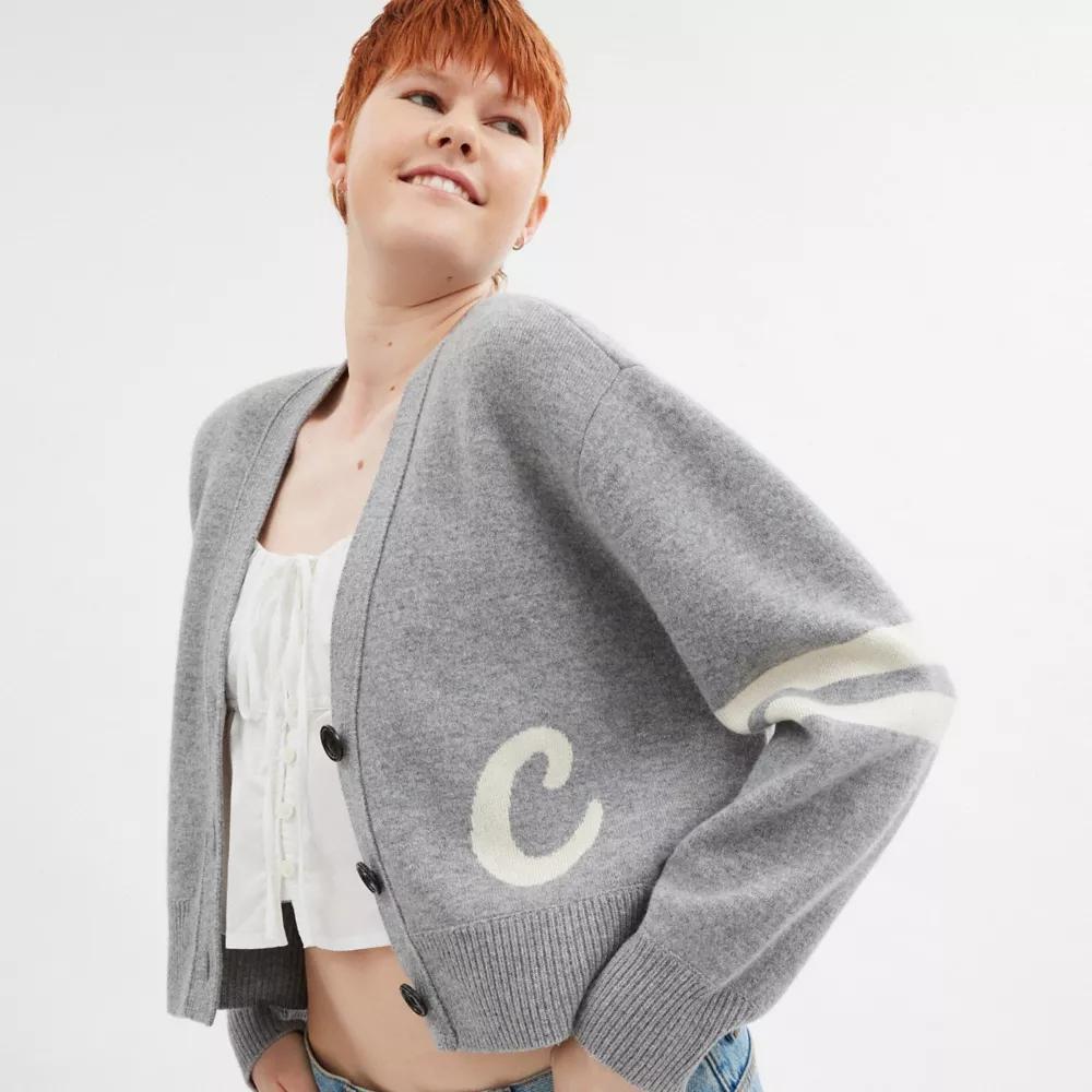 Signature Script Cropped Cardigan Product Image