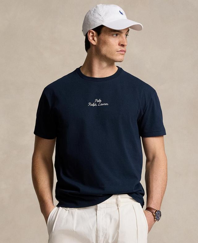 Polo Ralph Lauren Mens Classic-Fit Logo Jersey T-Shirt Product Image