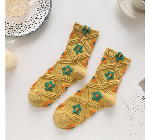 Floral Socks Product Image