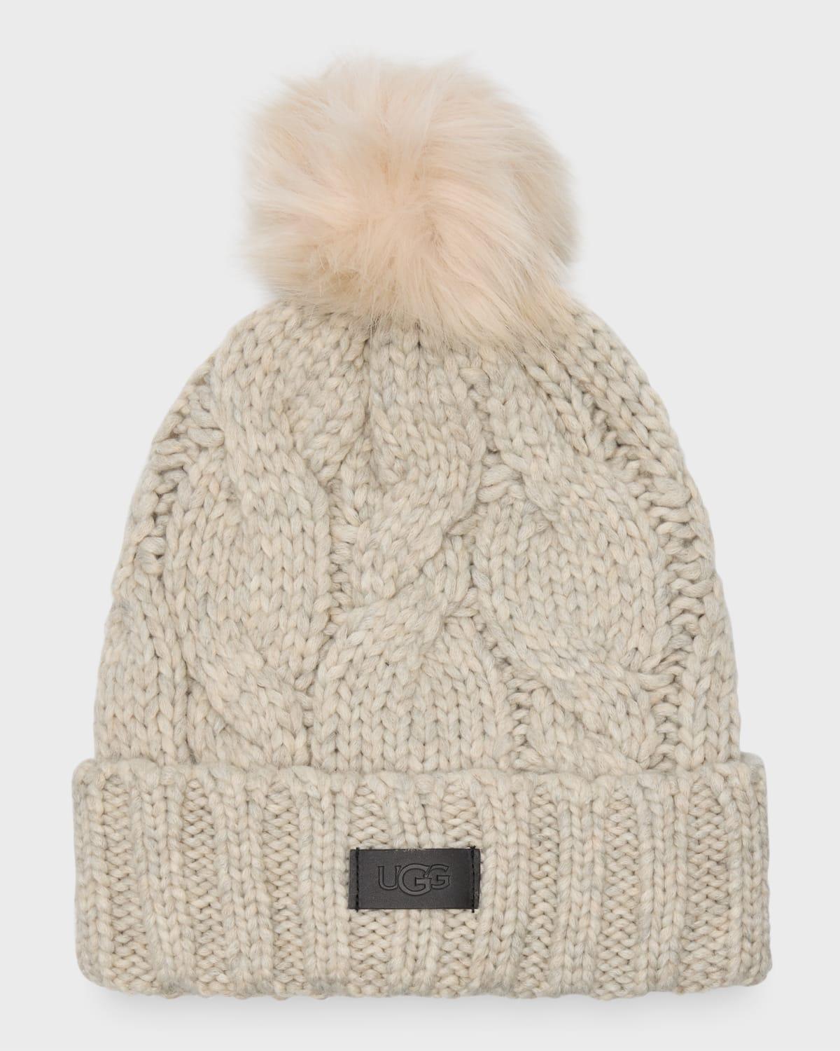 UGG(r) Cable Knit Pom Beanie Product Image