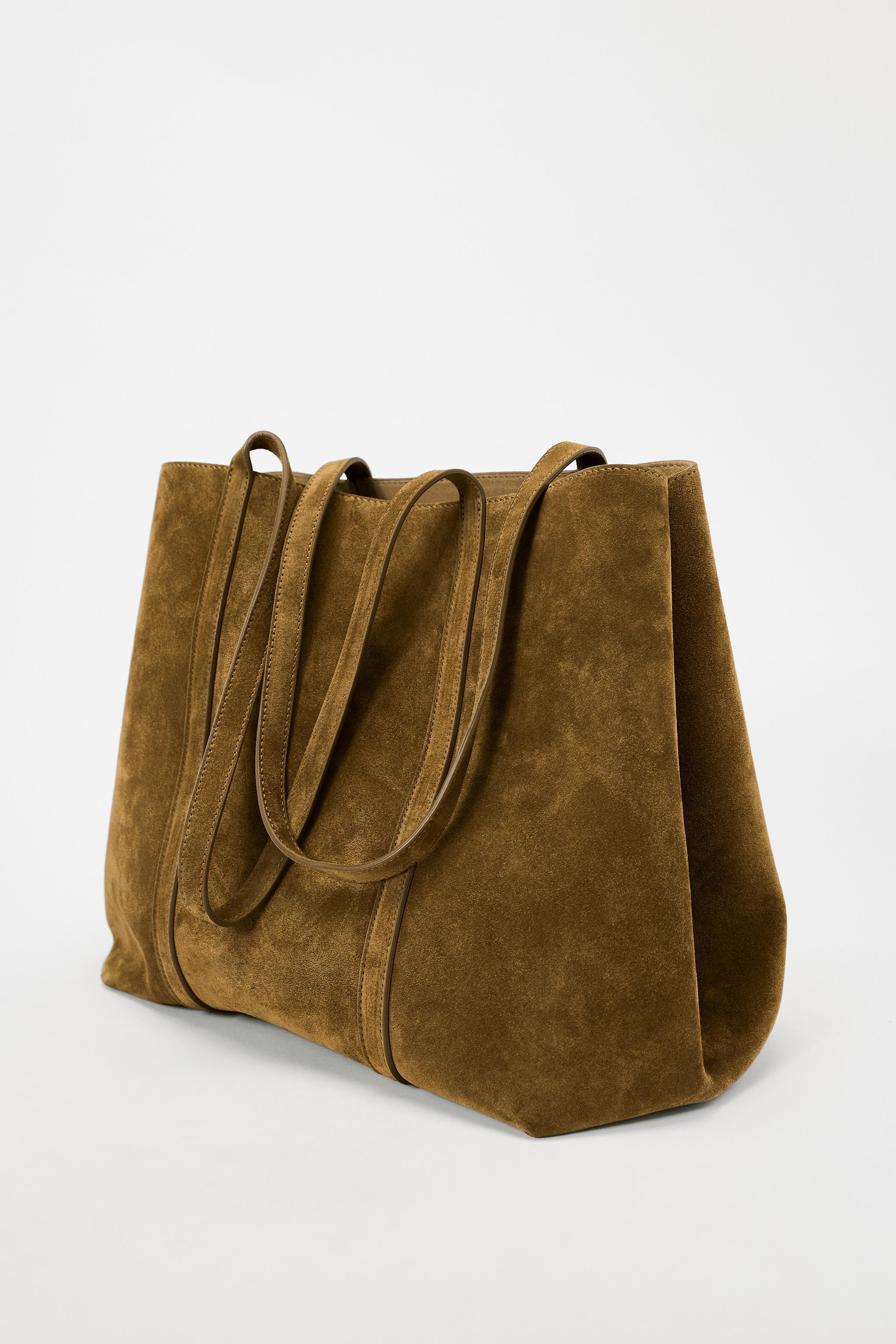 SUEDE TOTE BAG Product Image