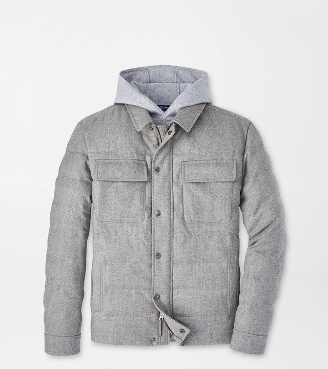 Peter Millar Mens Davos Jacket | Color: Nickel | Size: XXL Product Image