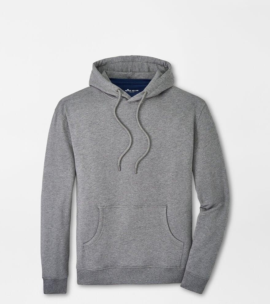 Peter Millar Mens Lava Wash Hoodie | Color: Gale Grey | Size: 3XL Product Image