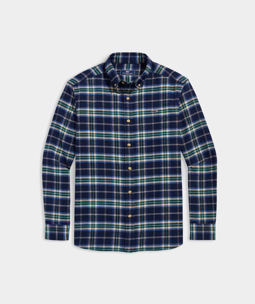 Vineyard Flannel Plaid Shirt Product Image