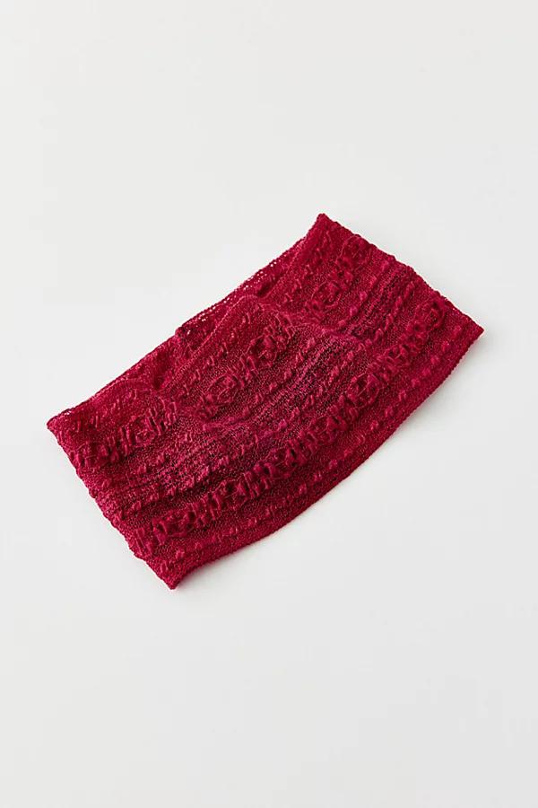 Out From Under Pointelle Lace Soft Headband Womens at Urban Outfitters Product Image