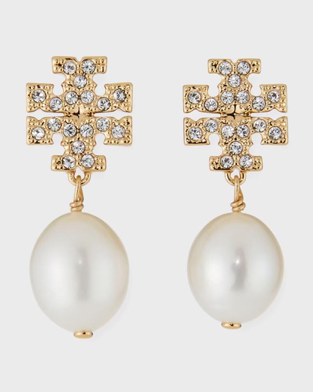 Tory Burch Kira Baroque Pearl Drop Earrings Product Image