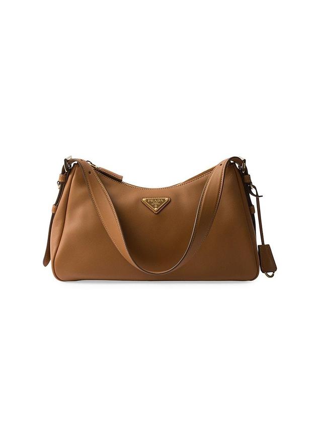 Womens Aimee Medium Leather Shoulder Bag Product Image