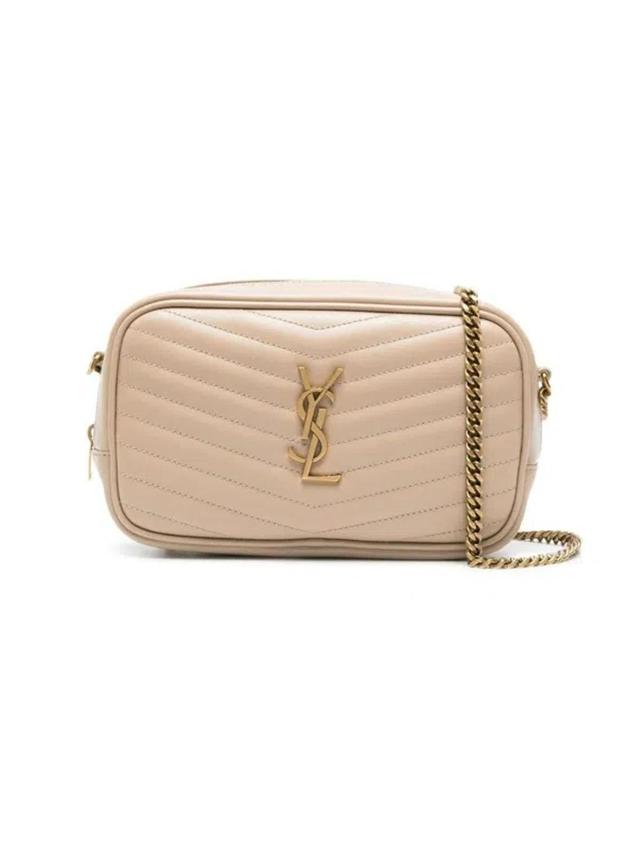 Mini Lou Handtasche In Darkbeige Product Image