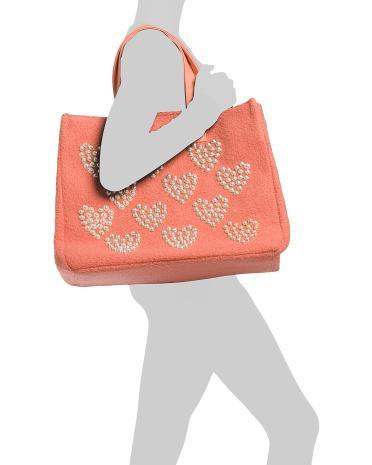 Teddy Be Mine Tote for Women Product Image