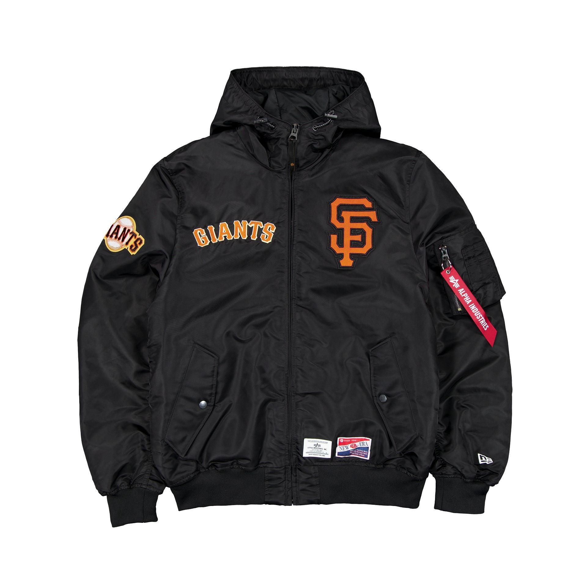 Alpha Industries x New York Yankees L-2B Hooded Bomber Jacket Black Male Product Image