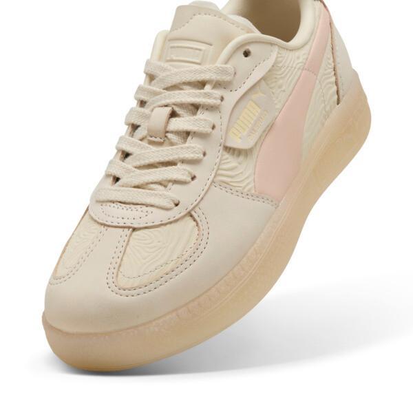 PUMA Palermo Moda Muted Animal Women's Sneakers in Alpine Snow/Island Pink/Creamy Vanilla Product Image