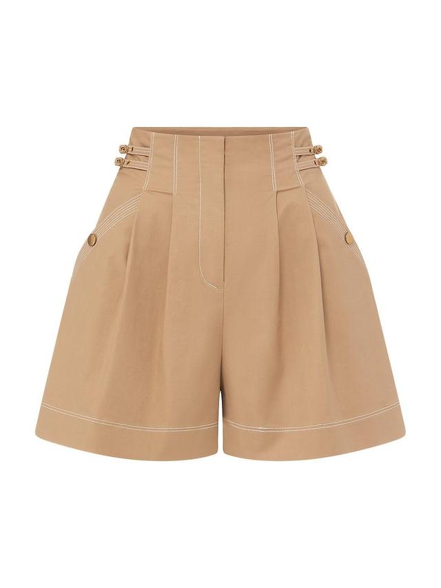 Womens Jaffe Buckled Tailored Shorts Product Image