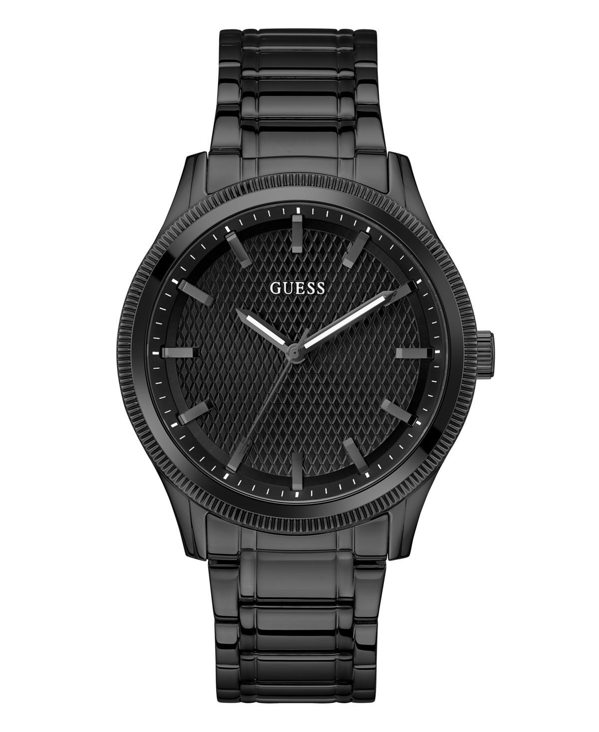 Guess Mens Analog Black Stainless Steel Watch 44mm Product Image