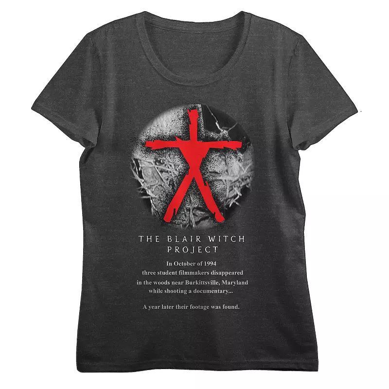 Juniors Blair Witch Red Stick Figure Graphic Tee, Womens Product Image