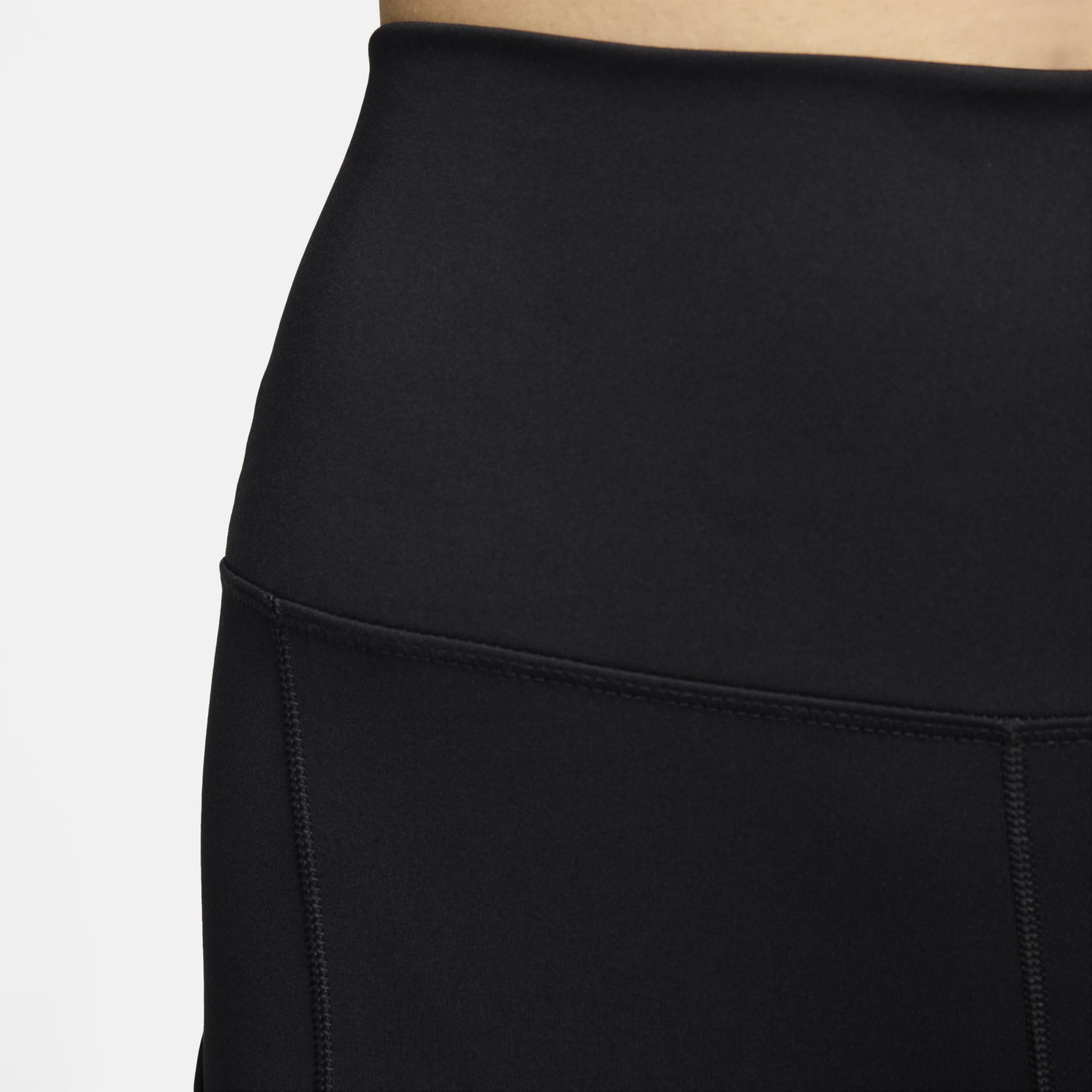 Nike Womens One High-Waist 7/8-Leggings black Product Image