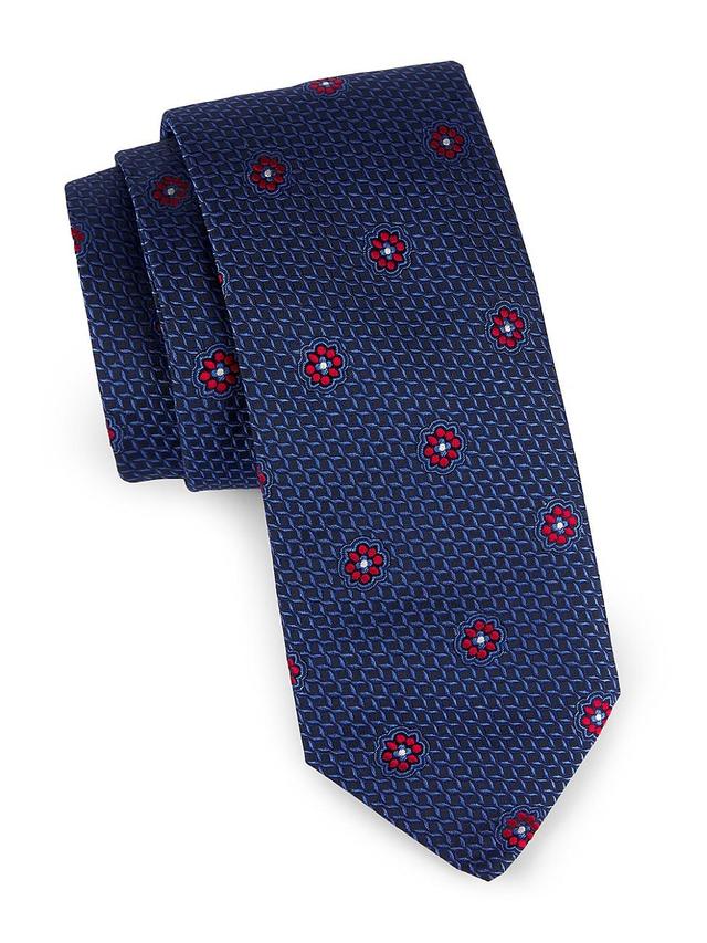 Canali Medallion Silk Tie Product Image