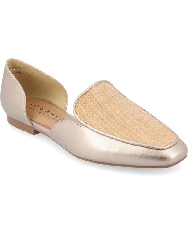 Journee Collection Womens Kennza Tru Comfort Cut Out Slip On Loafers Product Image