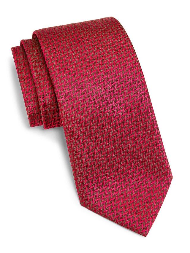 Mens Jacquard Silk Tie Product Image