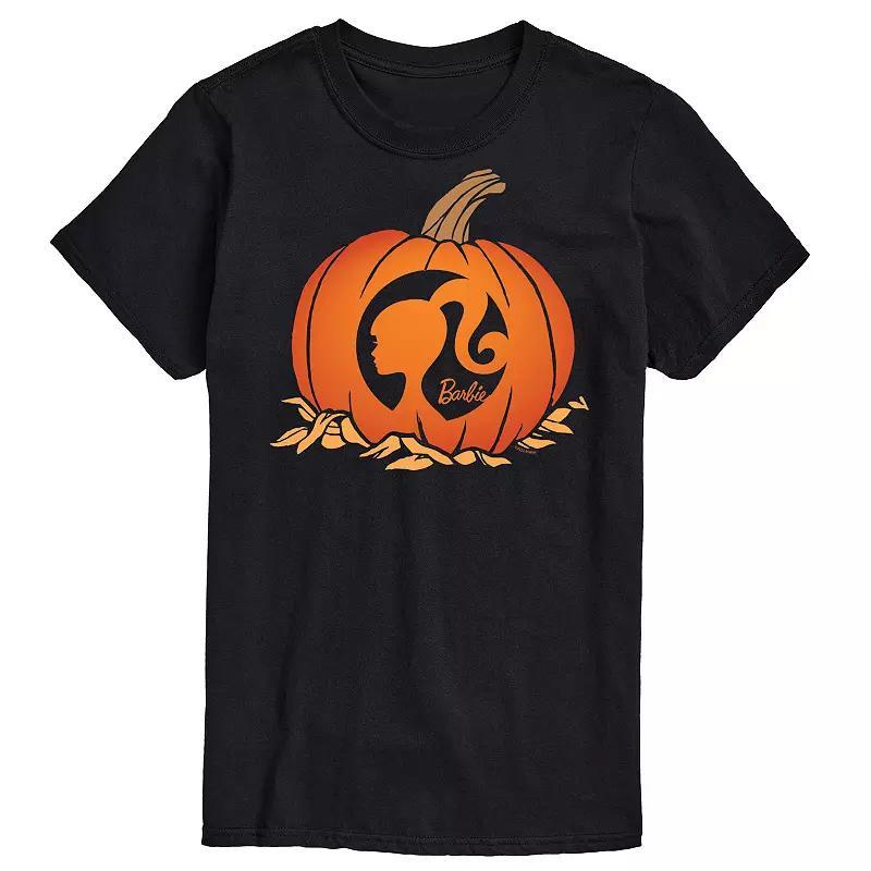 Mens Barbie Pumpkin Logo Graphic Tee Product Image