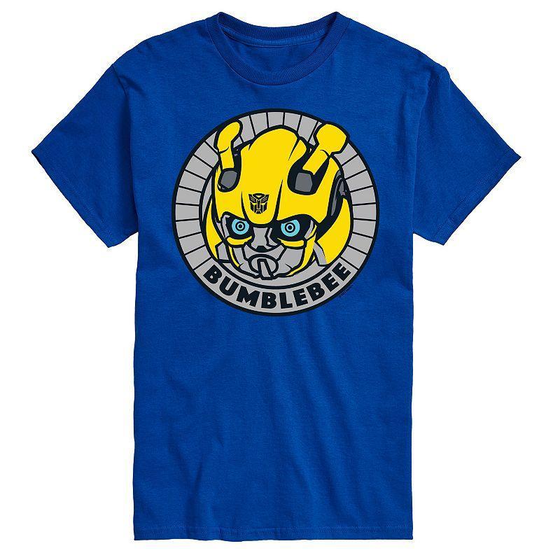 Big & Tall Transformers Bumblebee Badge Graphic Tee, Mens Product Image