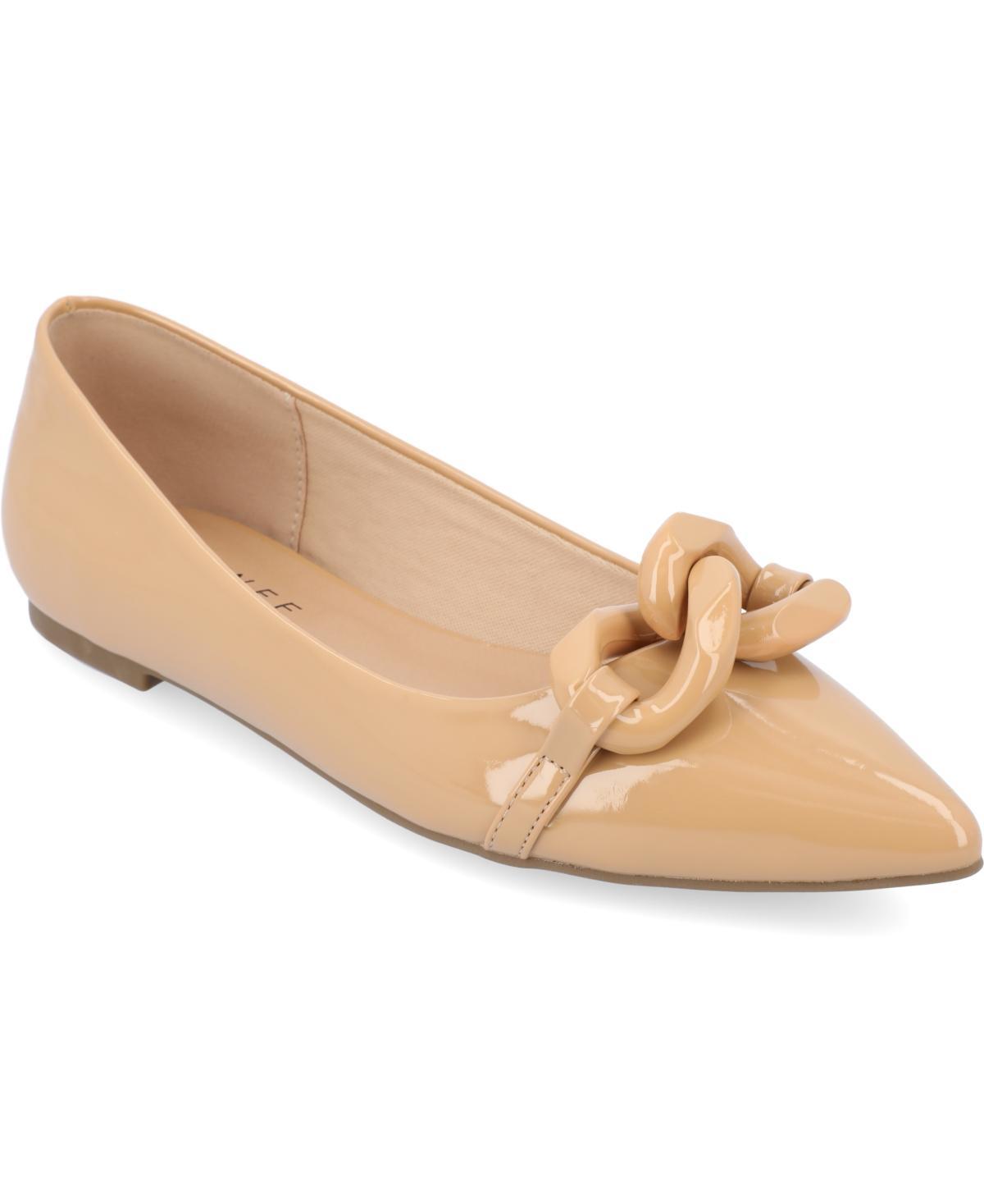 Journee Collection Clareene Womens Ballet Flats Product Image