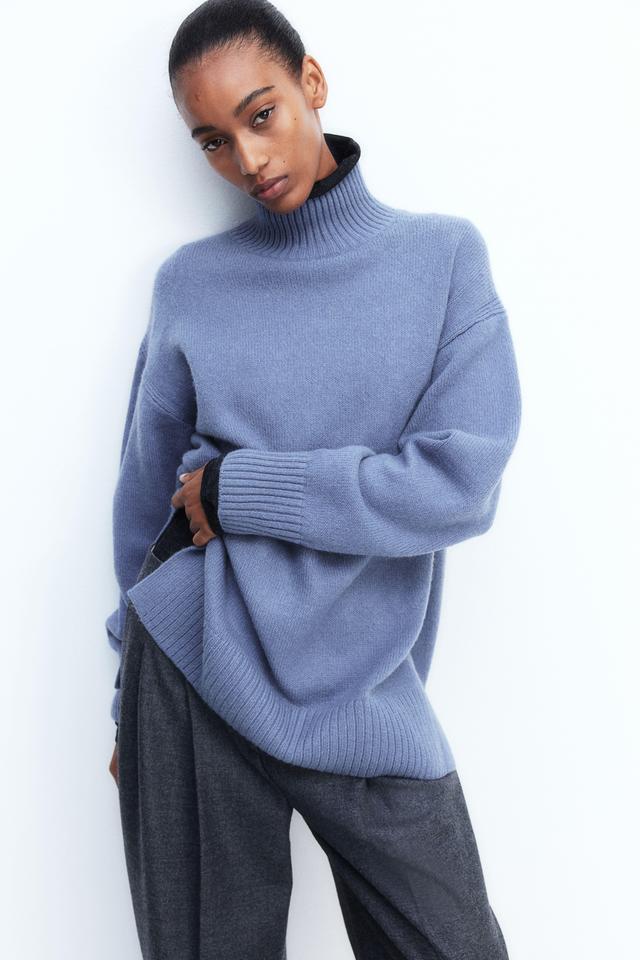 Oversized Turtleneck Sweater Product Image