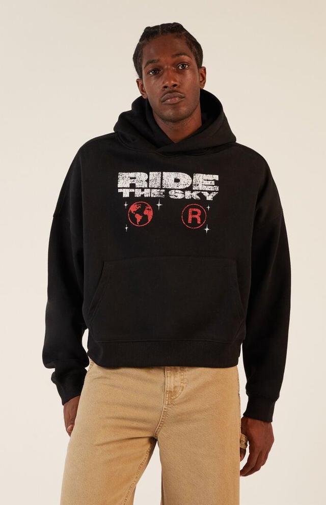 Men's Ride The Sky Cropped Hoodie Product Image