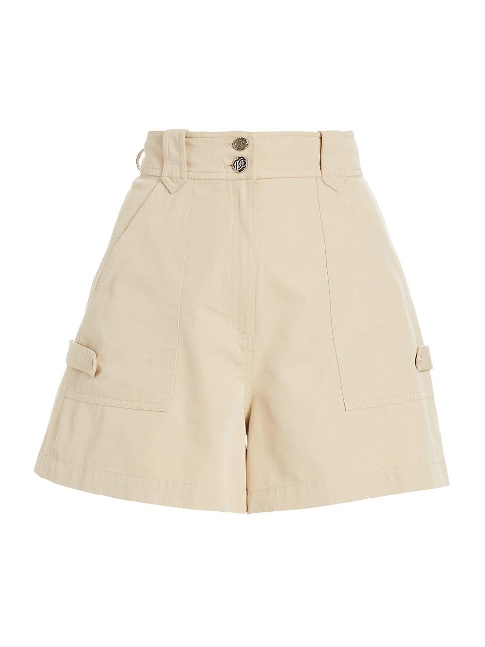 Womens Franci High-Rise Utility Shorts Product Image