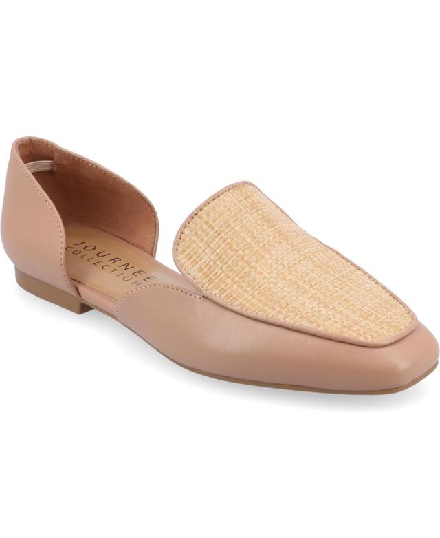 Journee Collection Womens Kennza Tru Comfort Cut Out Slip On Loafers Product Image