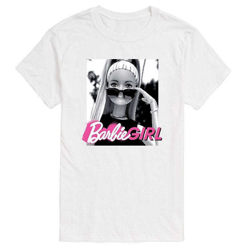 Big & Tall Barbie Sunglasses Graphic Tee, Mens Product Image