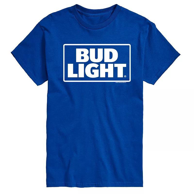 Mens Bud Light Logo Graphic Tee Product Image