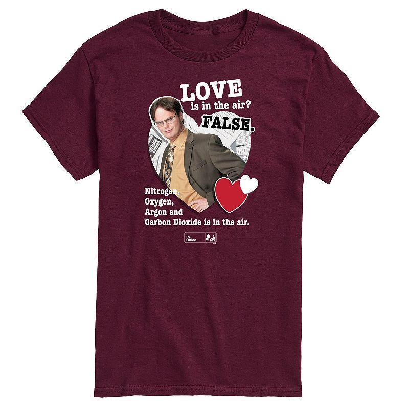 Mens The Office Love Is In The Air Tee Product Image