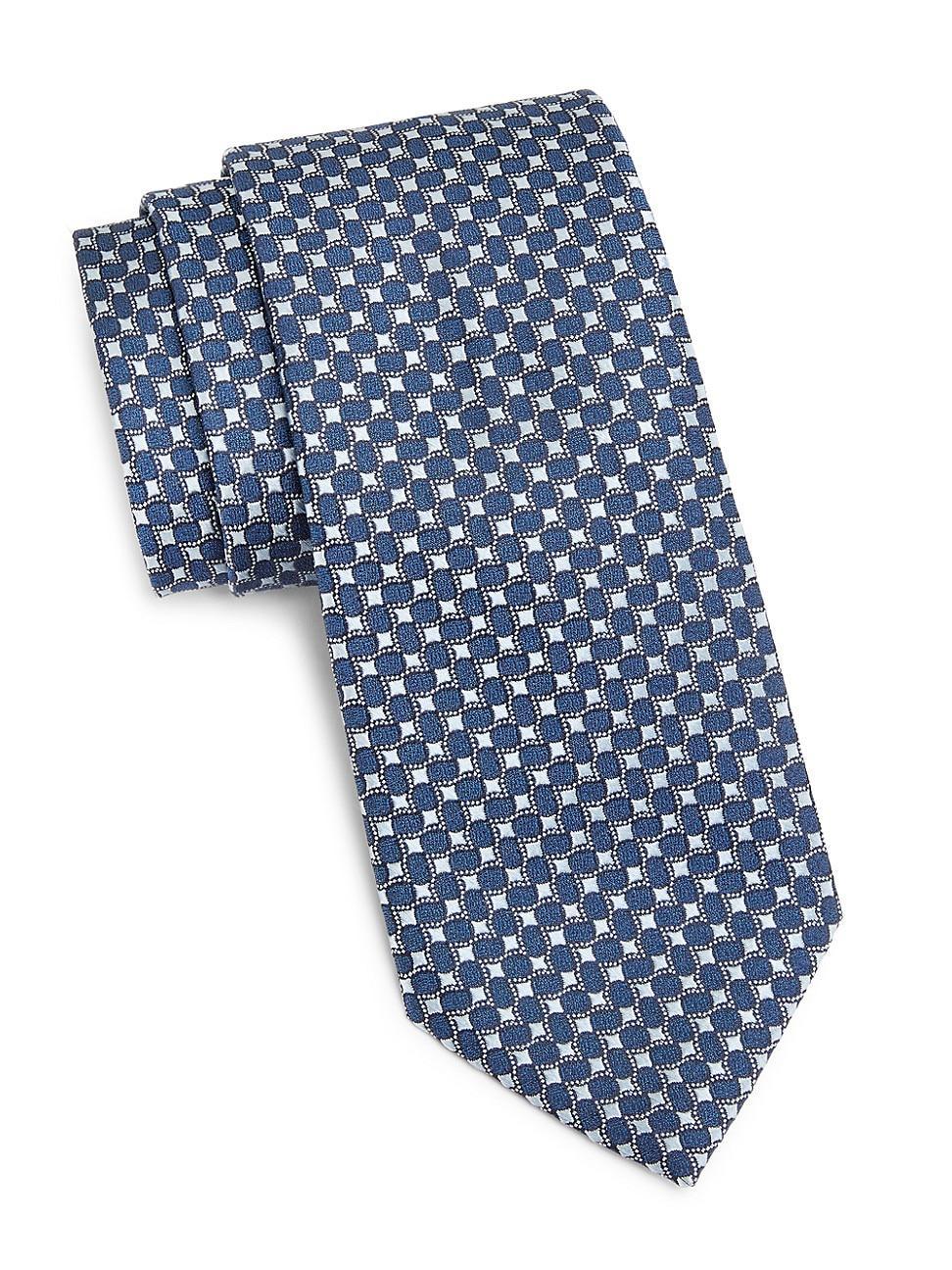 Mens Jacquard Silk Tie Product Image